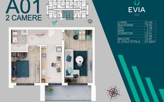 Apartament 2 Camere Premium | Smart Home Ready | Zona Pallady - Poză 3