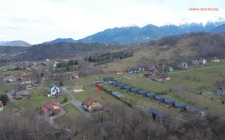 Teren intravilan 2.256 mp Bran – Podul Șimonului  |  Ideal cabane | Vedere Munte - Poză 6