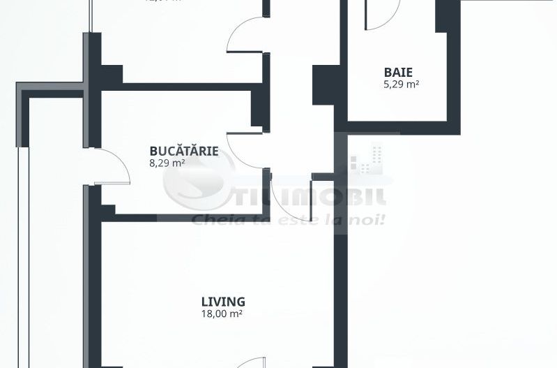 Apartament 2 camere Tatarasi - 72mp - mutare imediata. - Poză 9
