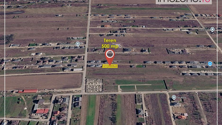 Teren intravilan 500 mp, Clinceni, ideal pentru constructii - Poză 4