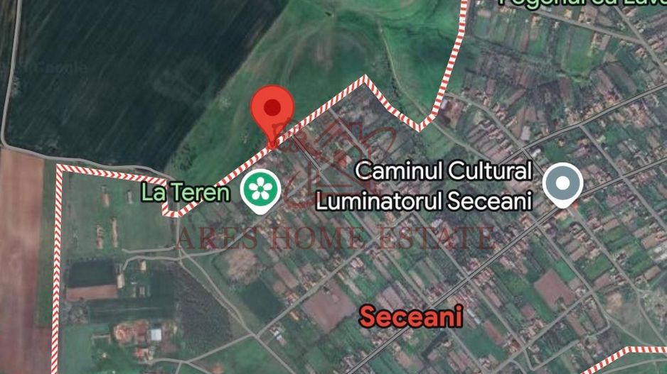 Teren 910 mp cu casa veche – Seceani - 30 km de Timișoara - Poză 5