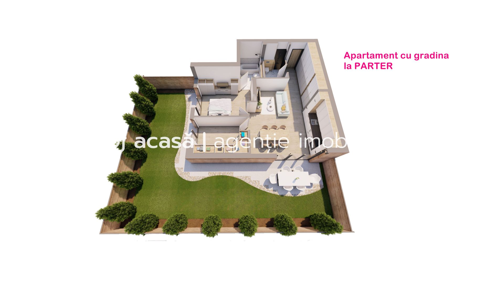 Direct de la DEZVOLTATOR. Apartament cu grădina de 81 mp. TVA 5% - Poză 1
