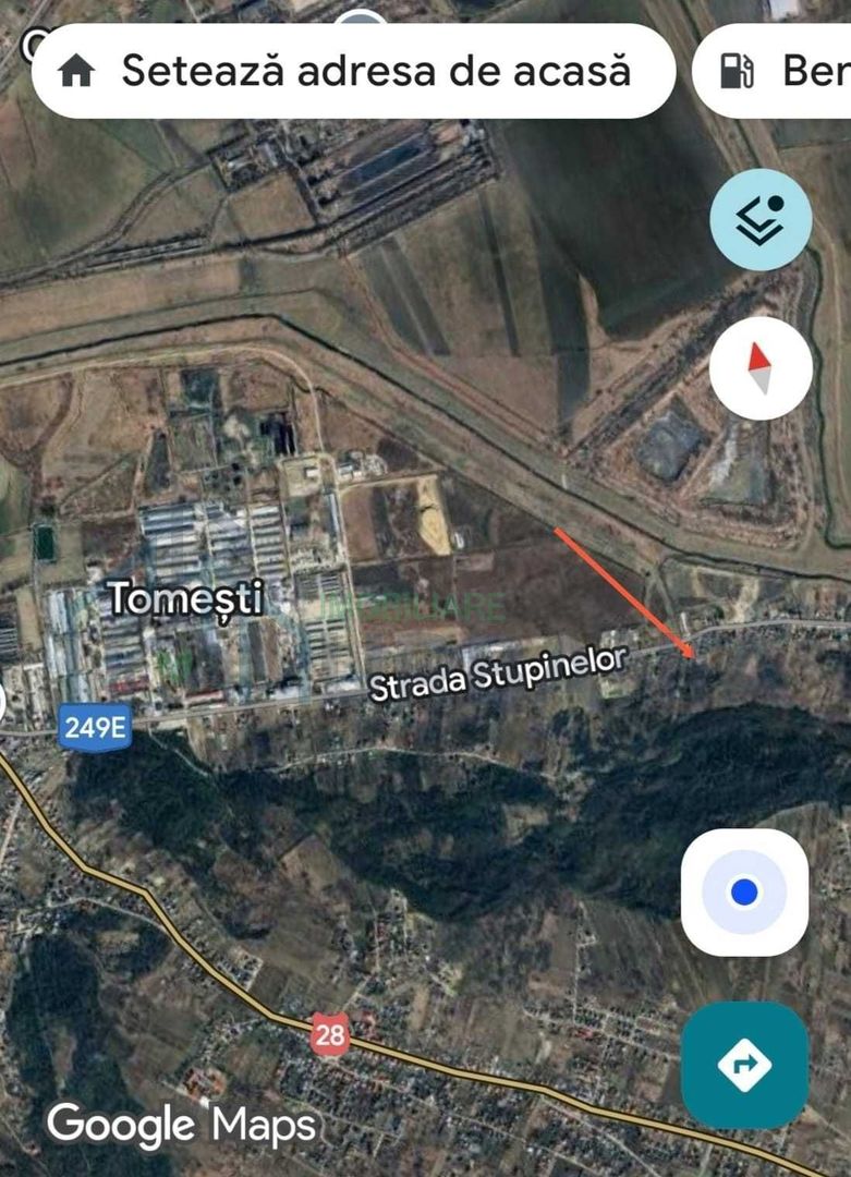 Teren de vânzare în Tomesti, 5315 mp, utilități la limită - Poză 4