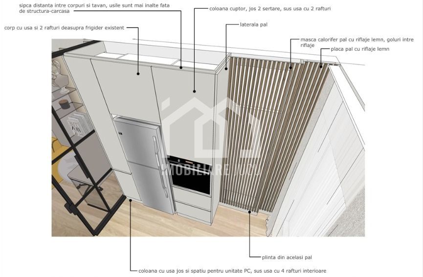 Apartament 2 camere finisat, 50mp,  Bloc nou, Sannicoara - Poză 21