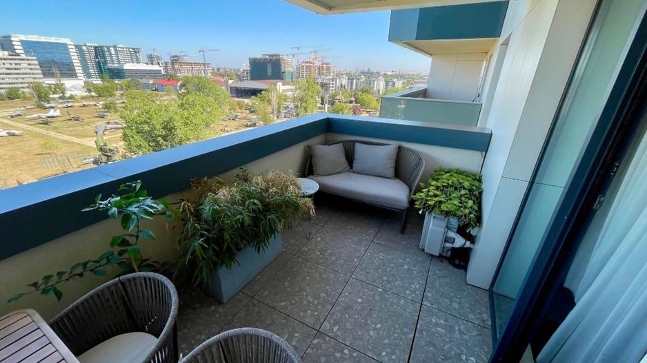 Apartament 2 camere Aviației Towers – bloc nou, balcon mare - Poză 14