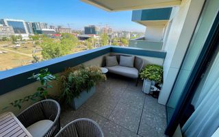 Apartament 2 camere Aviației Towers – bloc nou, balcon mare - Poză 14