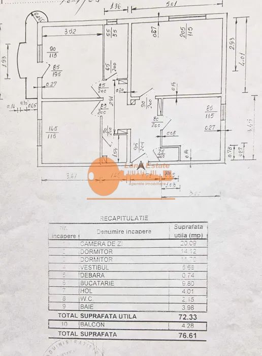 Apartament cu 3 camere 13 Septembrie(CENTRALA PROPRIE) - Poză 2