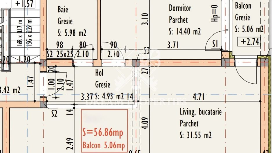 Comision 0%! Apartament 2 camere, balcon, parcare, centru Apahida - Poză 8