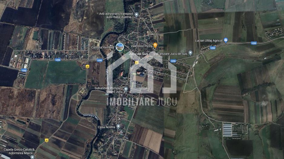 Teren intravilan, 1763 mp, front 24, Jucu de Sus, casa/duplex/cuplate - Poză 2