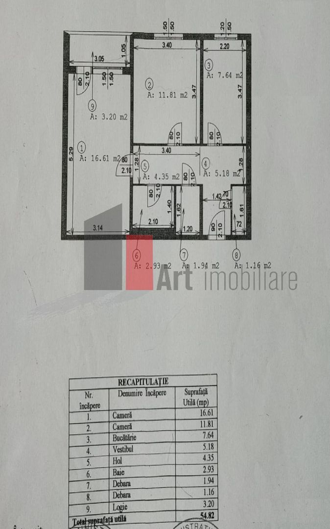 Apartament cu 2 camere de vanzare-Margeanului-Rahova-cu centrala - Poză 10