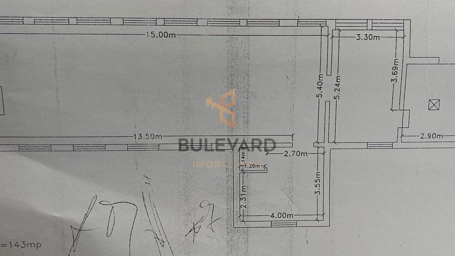 Spatiu industrial / birou 143mp,  la doar 3 km de centru! - Schiță 7