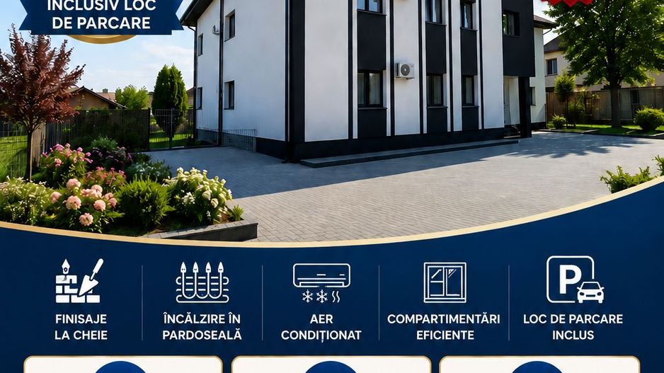 Apartament cu 2 camere, etaj 2, bloc NOU, VASLUI zona NORD - Vechia Roma; - Poză 1