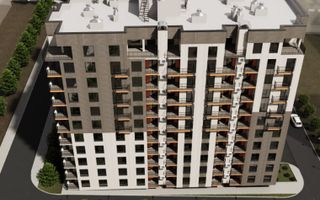 Vânzare, apartament, 2 camere + living, strada Nicolae Dimo, Durlești - Poză 3