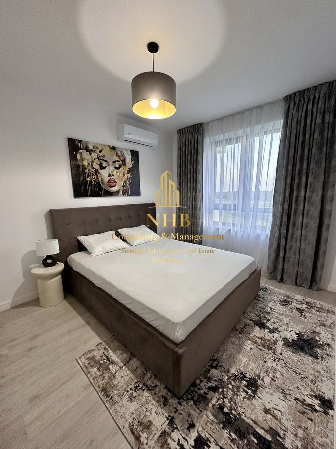 Apartament  de închiriat-2 camere - Baneasa, Greenfield-PARCARE- NOU - Poză 6