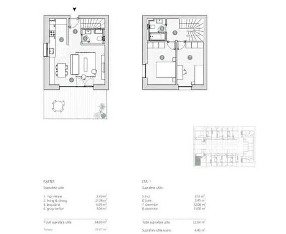 Chirie I Duplex 3 camere I  Porsche Pipera I NOU I Complex facilitati - Poză 13