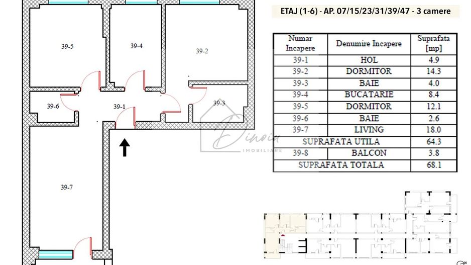 3 camere Premium Zona Metalurgiei I Predare imediata I COMISION 0% - Poză 3