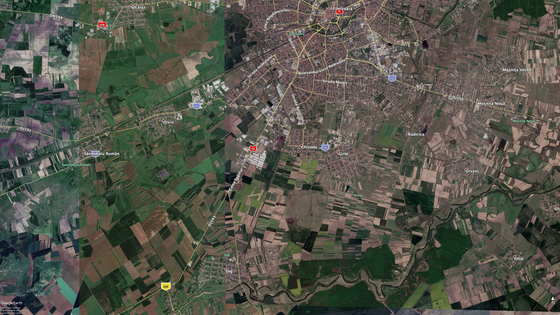 TEREN INDUSTRIAL PENTRU HALE ZONA CALEA SAGULUI. - Poză 3