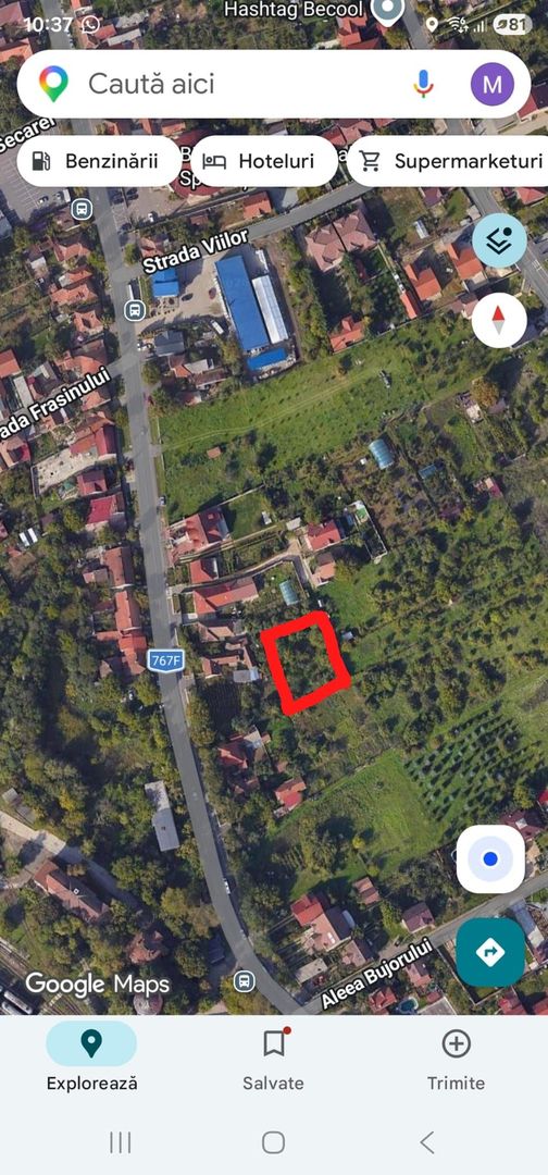 Teren intravilan 837 mp Calea Bihorului Oradea - Poză 1