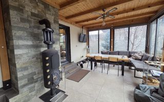 Casă unicat, stil american, 4 camere, garaj, teren 450 mp – Tunari - Poză 9