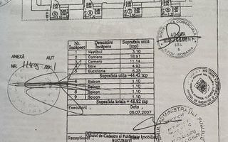 Metrou 1 Decembrie 1918 Apartament 2 Camere Complet Mobilat - Schiță 17