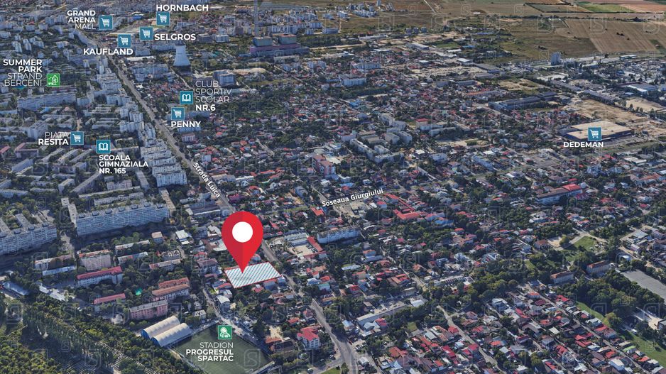 Teren 4320 mp | Deschidere 62 ml | Zona Luica – Sos. Giurgiului - Poză 7