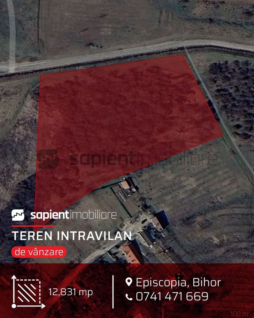Sapient | Teren Intravilan 12831 MP Episcopia - Poză 3