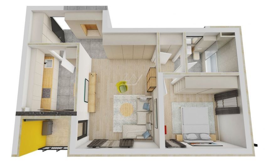 Etaj 1. Lift. Decomandat. Loc parcare. - Poză 12