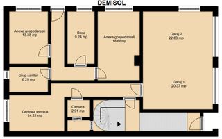 Imobil D+P+3 | 870mpc | ideal birouri/comercial/clinica - Schiță 13