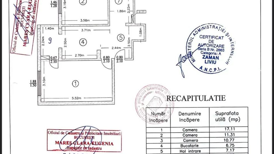 Apartament Crângași 3 camere de vânzare - Poză 9