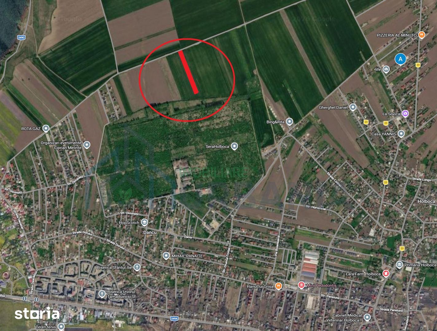 Teren intravilan parcelat pentru locuință sau investiție, Holboca Dancu - Poză 3