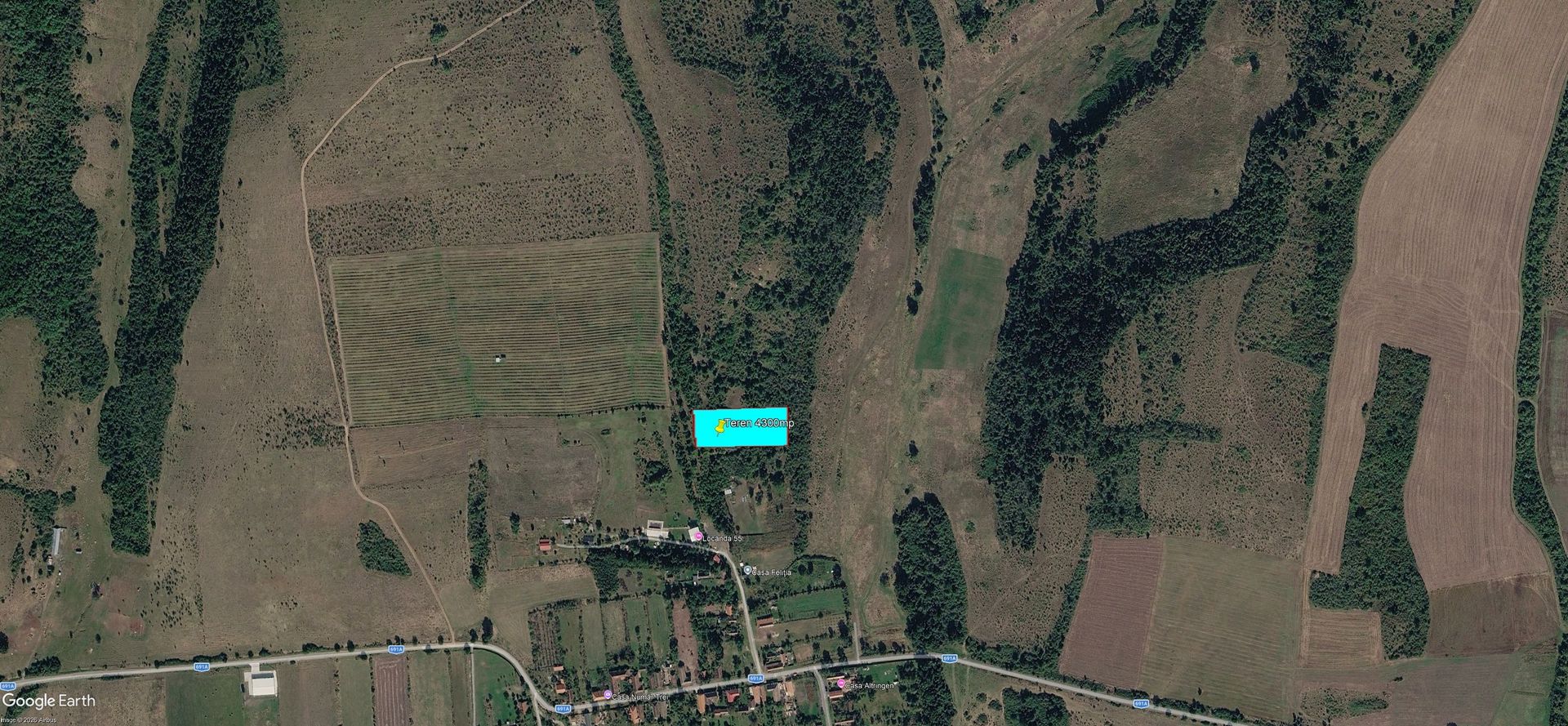 Teren extravilan 4300mp în Bogda, județul Timiș - Poză 1