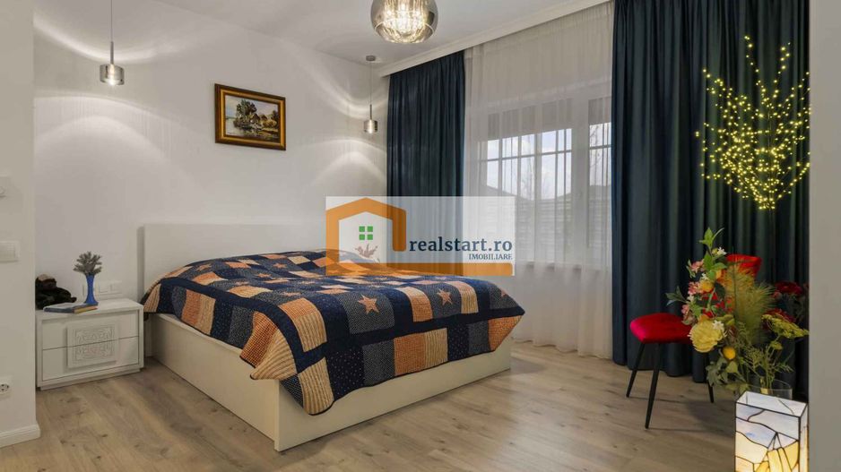 Balotesti – Vila individuala moderna, 1500mp teren, Vedere catre Codrii Vlasiei - Poză 14