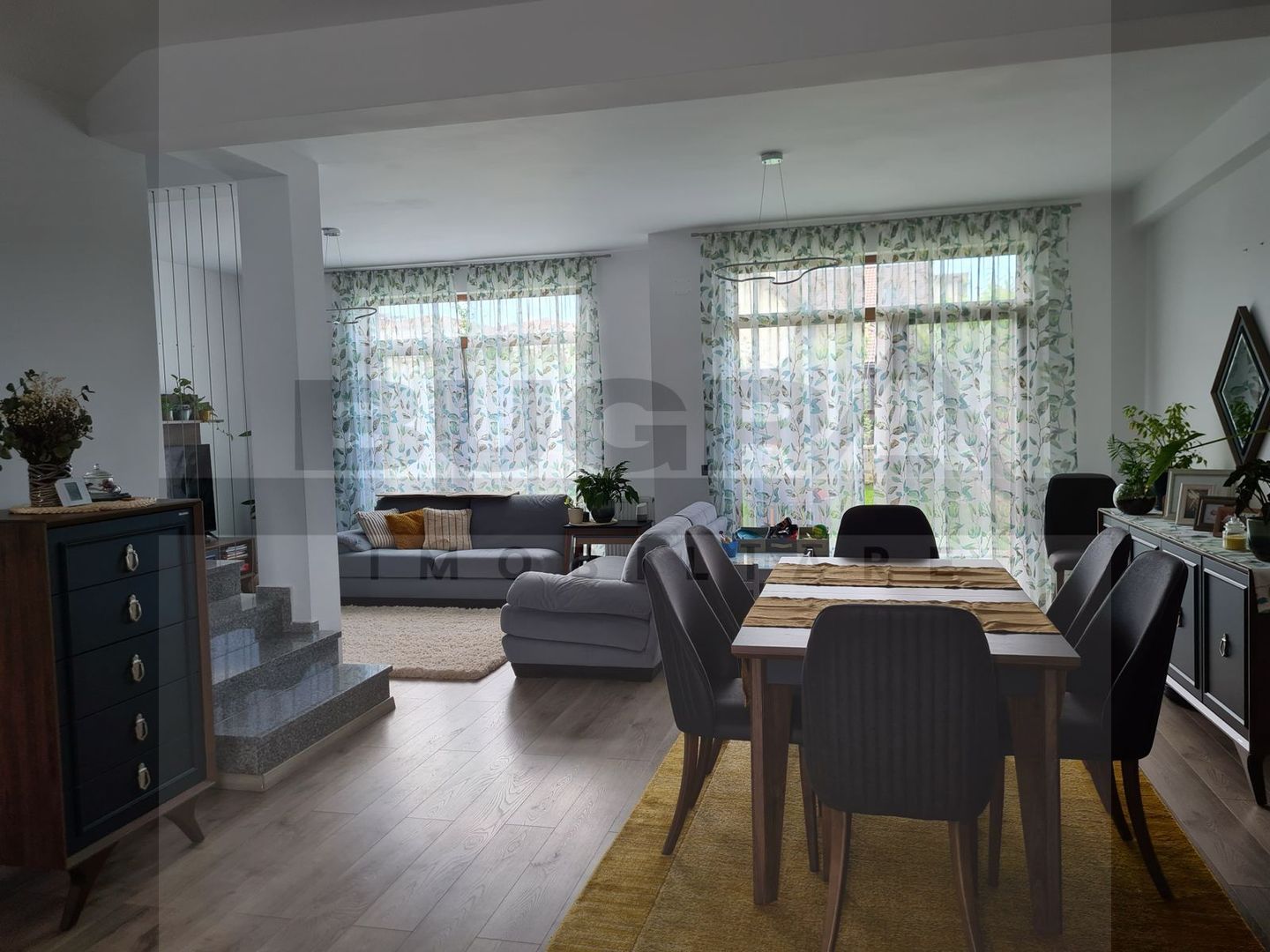 Duplex de inchiriat, 120mp utili, 300 teren, parcare, Romul Ladea - Poză 2