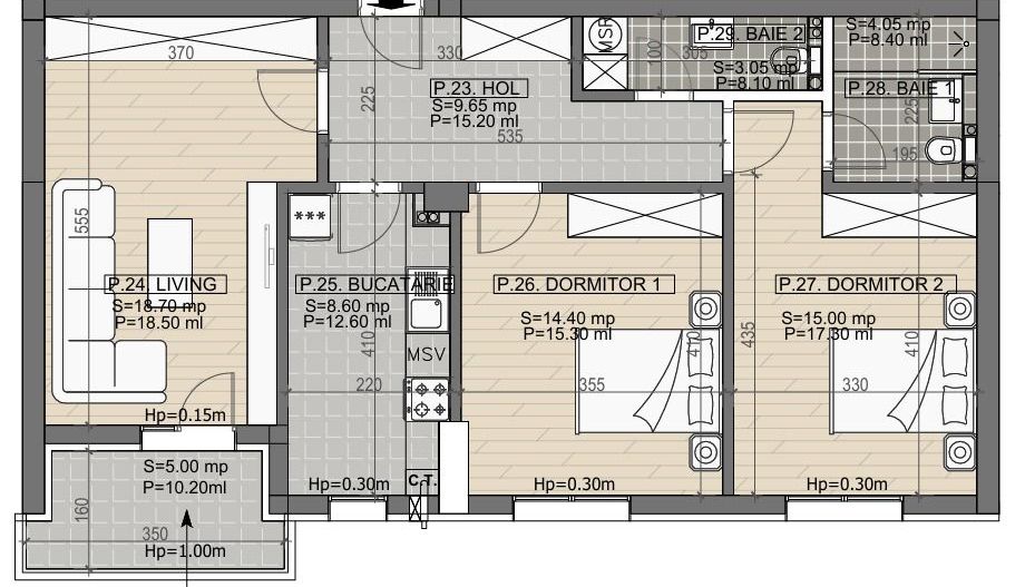 3cam.dec-bd.Brancoveanu-mall Grand Arena-Berceni-A.Persu - Poză 1