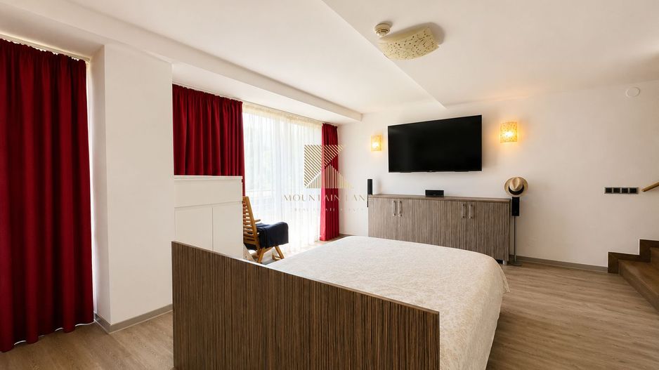 Apartament tip loft cu șemineu, situat în Silver Mountain Resort - Poză 7