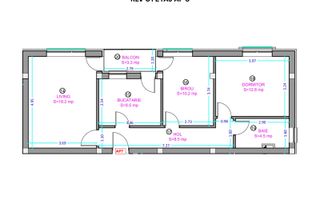 Apartament 3 camere LA CHEIE , Lidl Selimbar - Schiță 6