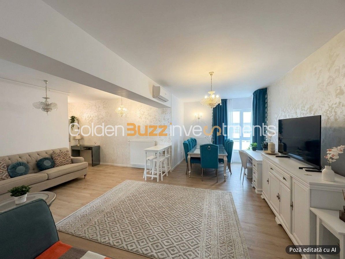 3 Camere - 85 m2 | Green Vista Residence Pipera | Prima închiriere - Poză 2