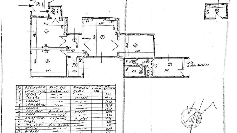 APARTAMENT/ SPATIU BIROURI | 116MP | ROMANA - Schiță 29