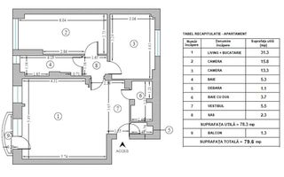 Apartament 3 camere Aviatiei 10 min metrou Aurel Vlaicu - Poză 14