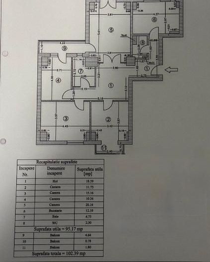 Vanzare Apartament 4 Camere  Zona Unirii - Lux - Poză 16