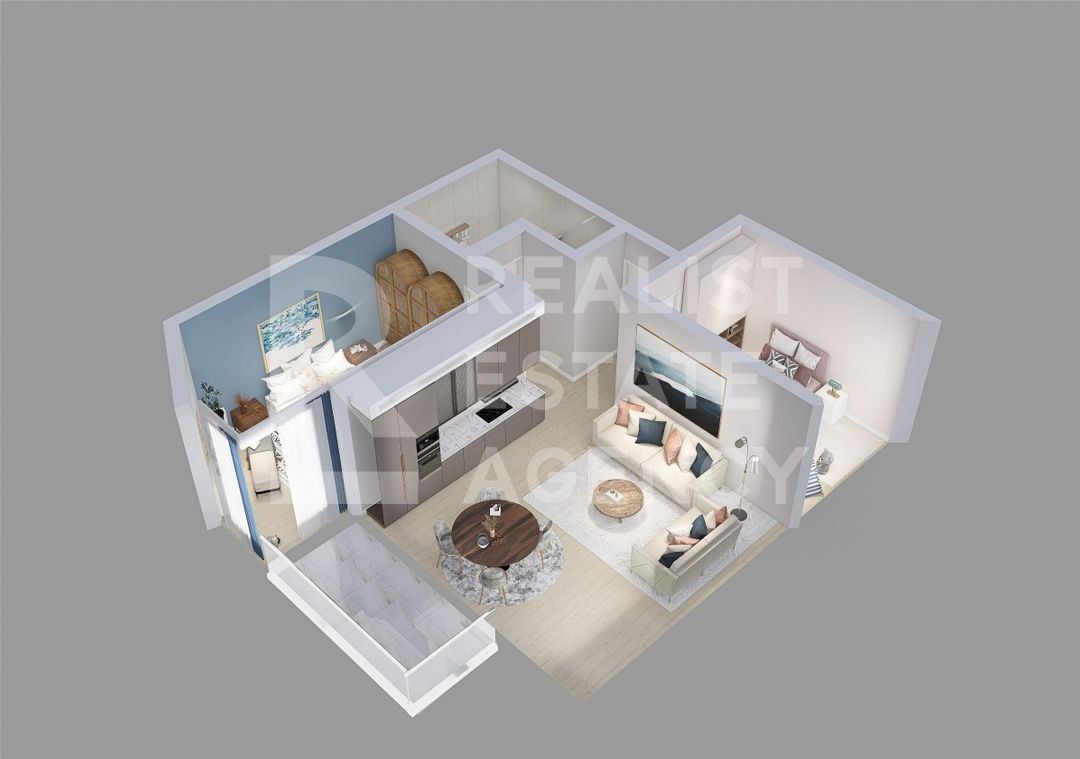 Vânzare apartament cu 3 camere, Meraki Resort & Spa - Schiță 9