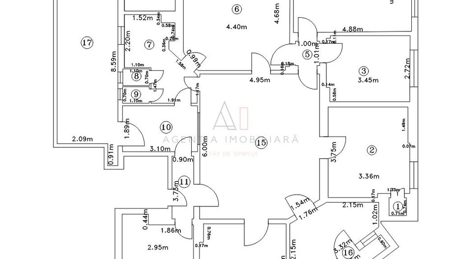 Calea Plevnei 135 – apartament la parter într-un monument istoric - Poză 19