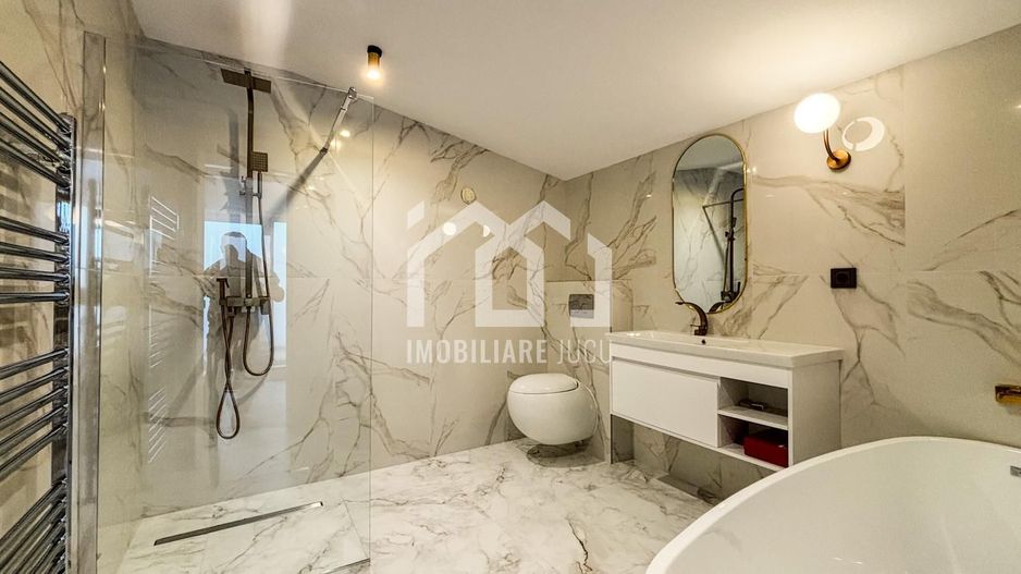 Casa ultrafinisata 120mp, Parcare, Complex Nou, Garaj,  Apahida - Poză 9