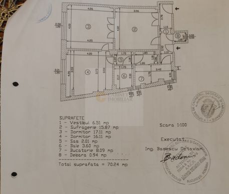 3 camere I Piata Victoriei I Creditabil I Parter - Poză 8