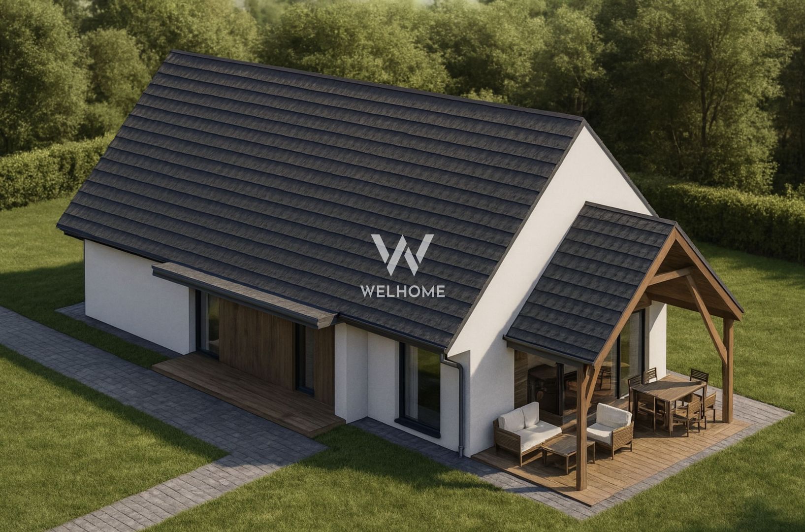 Casă pe un singur nivel –  priveliște spre munți – Șura Mică - Poză 22