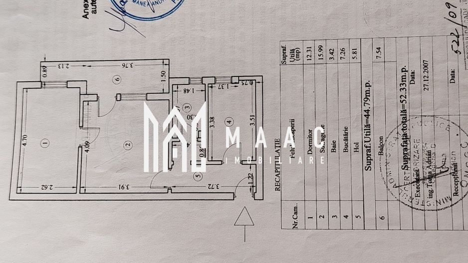 Apartament 2 camere | parter | zona centrala | - Poză 2