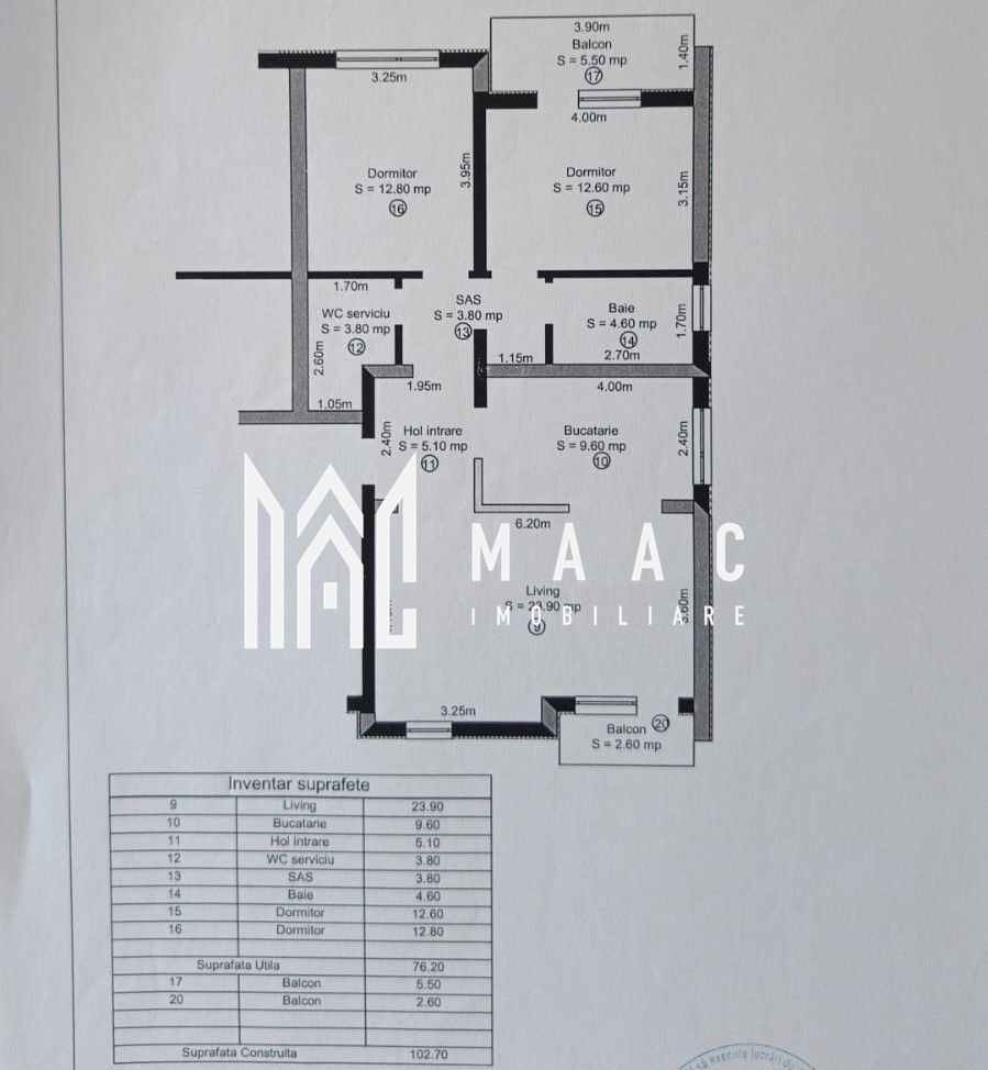 Apartament 3 camere I Pod  I 2 Parcări I Selimbăr - Poză 6