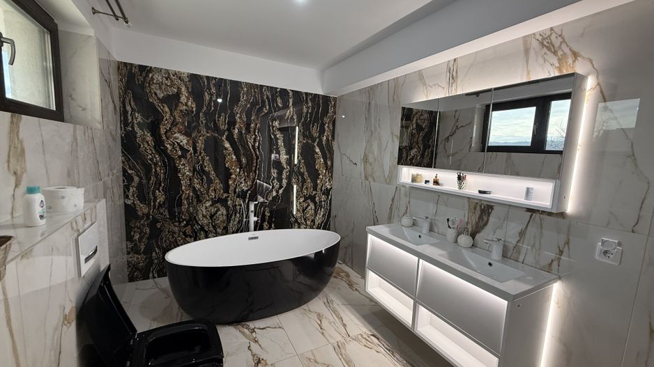 Vila Delux P+1 cu terasă și garaj + teren intravilan 783mp - Poză 13