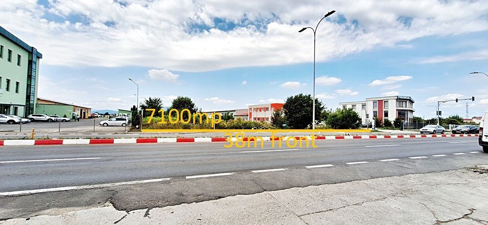 Teren in zona comerciala, 7100mp pe Calea Feldioarei (DN13) - Poză 1