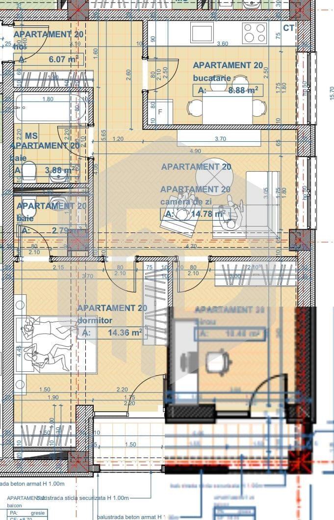 Zona Vest - 0% Comision - Apartament 3 camere - Calea Surii Mici - Poză 5